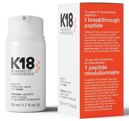 full-size leave-in molecular repair hair mask